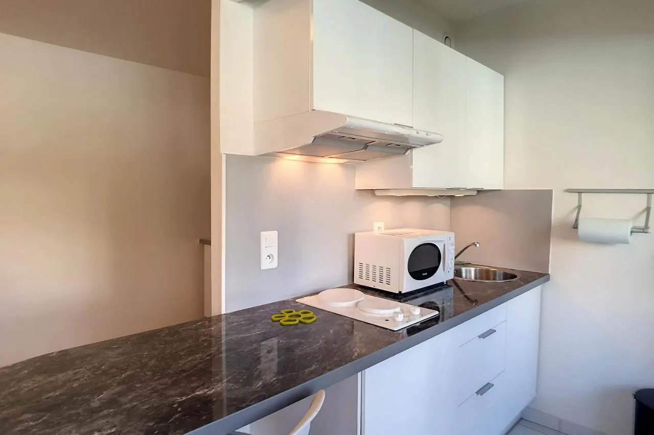 公寓 Henri Camille Real Estate - Latour - Studio 150M Martinez 戛纳